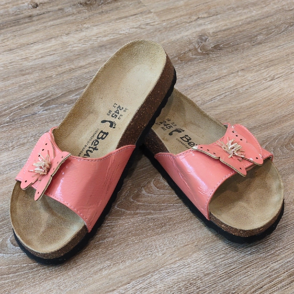 🩷🦋Betula By Birkenstock Women's Pink 🩷 Sandals size 38🩷🦋